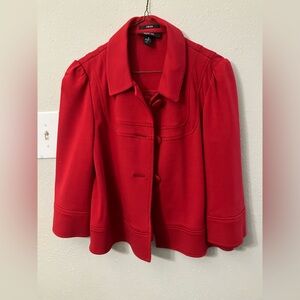 Style and Co Vibrant Red Women's Blazer